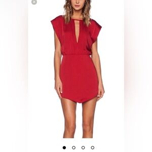 NBD Alluring Dress in Red